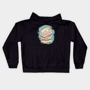 Ramen addict  I love Ramen Love Cute Kawaii ramen Instant ramen cute kawaii bowl of ramen Kids Hoodie